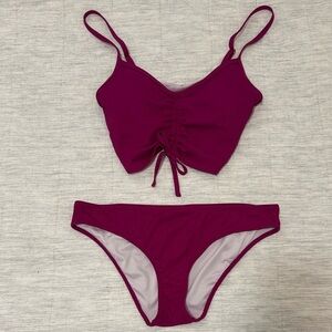 Shade & Shore Purple Bikini Set